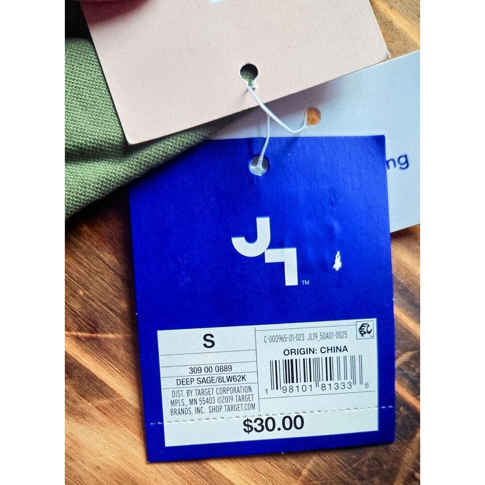 JoyLab Women's Seamless High Rise 7/8 Leggings Army Green Flexible Size Small - Picture 6 of 8